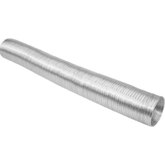 Zračna cev Alu fi 125 1000mm (3000mm) Dovod - odvod zraka