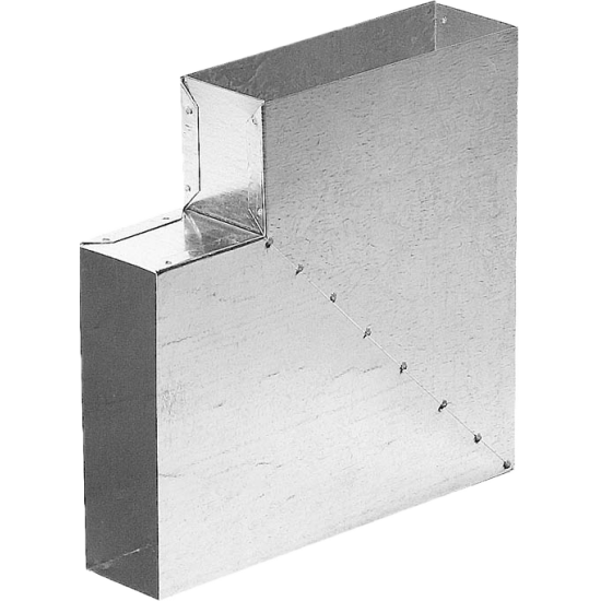 Zračni kanal koleno 50x150 90stopinj Dovod - odvod zraka