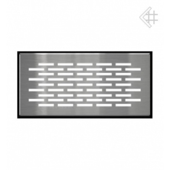 Zračnik za kamin talni inox 90x200 Zračniki za kamine Zračnik za kamin talni inox 90x200 Zračniki za kamine