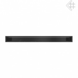 Zračnik za kamin Luft 90x1000 črni