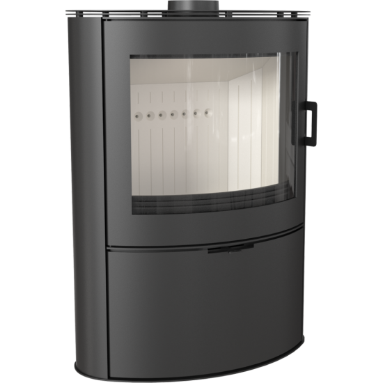 Kratki KOZA/AB/S/2 10 kW, polkrožno steklo Prostostoječi