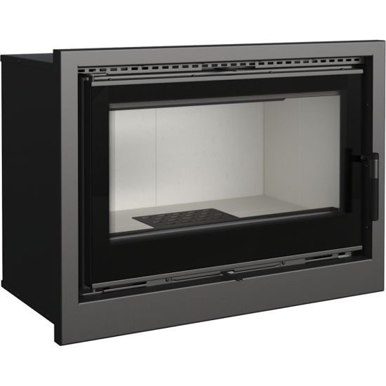 Kratki KASETA/ARKE/80 12kW, ravno steklo Toplozračni