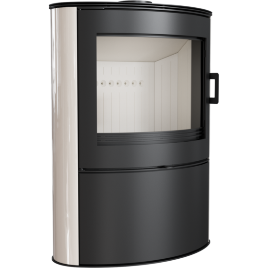 Kratki KOZA/AB/S/2/KAFEL/KREM 10 kW Kremast, polkrožno steklo Prostostoječi