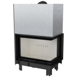 Kratki MBA/P/BS/G 17 kW, ravno dvižno steklo desno in spredaj