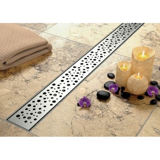 Kanaleta za tuš Alca PLAST - BUBLE (850 mm) Kanaleta za tuš