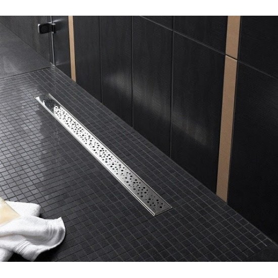 Kanaleta za tuš Alca PLAST - BUBLE (850 mm) Kanaleta za tuš