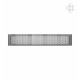 Zračnik za kamin talni inox 90x600 Zračniki za kamine