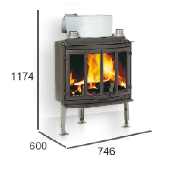 Jotul I18 Harmony Toplozračni