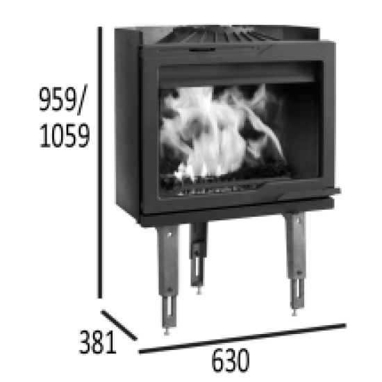 Jotul I500 FL Toplozračni