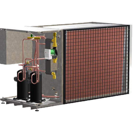 IDM toplotna črpalka Terra AL Twin 32 kW, monoblok zrak voda