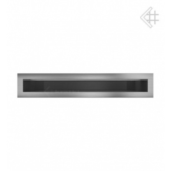 Zračnik za kamin Luft 60x400 inox Luft zračniki