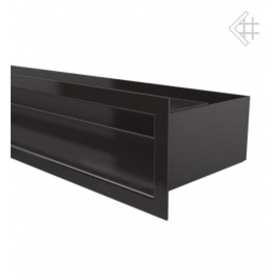 Zračnik za kamin Luft 90x1000 črni Luft zračniki