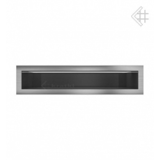 Zračnik za kamin Luft 90x400 inox Luft zračniki