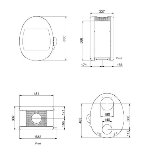 Scan 66-1 Wall Prostostoječi Scan 66-1 Wall Prostostoječi