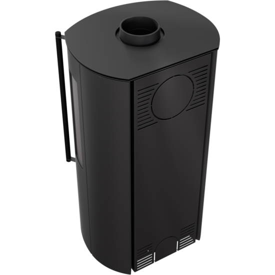 Kratki FALCON/VIEW 10 kW, polkrožno steklo Toplozračni