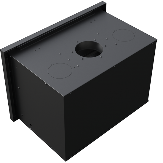 Kratki KASETA/ARKE/70 8kW, ravno steklo Toplozračni