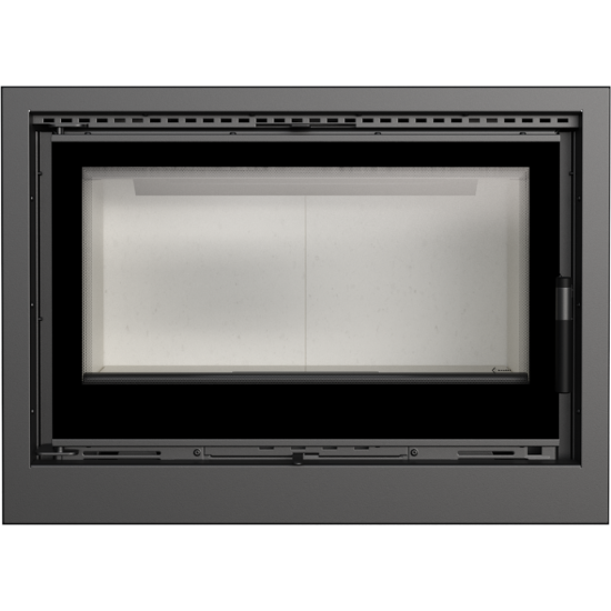 Kratki KASETA/ARKE/80 12kW, ravno steklo Toplozračni