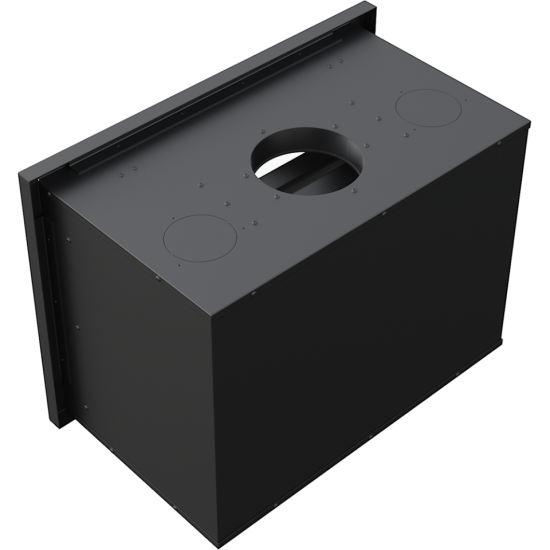 Kratki KASETA/ARKE/80 12kW, ravno steklo Toplozračni