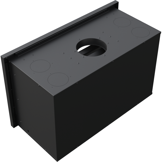 Kratki KASETA/ARKE/95 14kW, ravno steklo Toplozračni