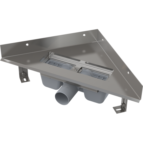 Kanaleta za tuš Alca PLAST - LIFE kotna Kanaleta za tuš