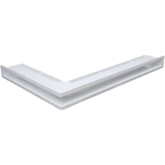 Zračnik za kamin Luft kotni beli 60x547x766 LUFT/NP/60/45S/B (levo spodaj ali desno zgoraj montaža) Luft zračniki