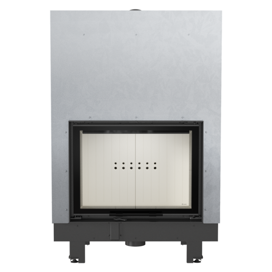 Kratki MBA/G 17 kW, ravno dvižno steklo Toplozračni