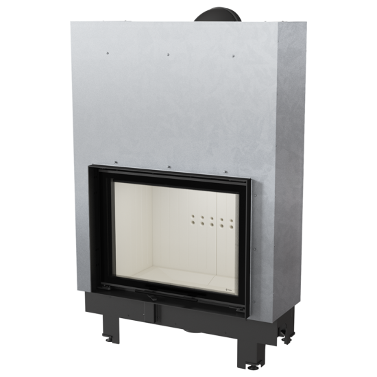 Kratki MBA/G 17 kW, ravno dvižno steklo Toplozračni