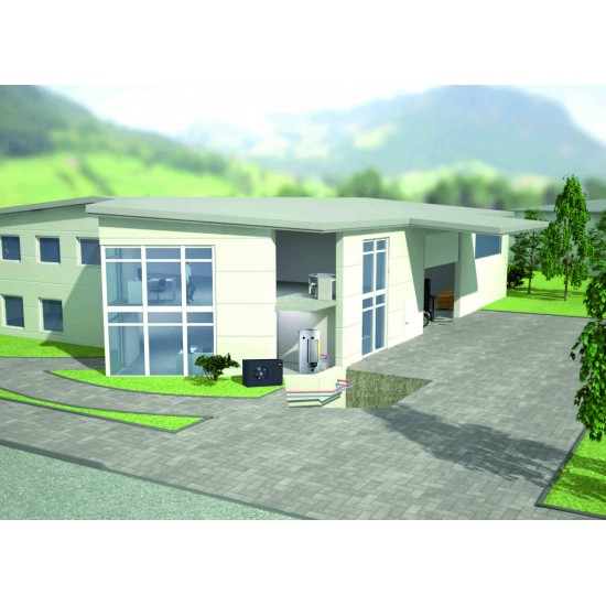 IDM toplotna črpalka Terra AL Max 50 kW, monoblok zrak voda