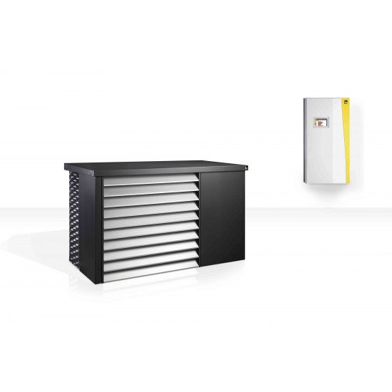 IDM toplotna črpalka Aero ALM 10-24 kW, monoblok zrak voda
