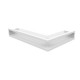 Zračnik za kamin Luft kotni beli 90x600x400 LUFT/NL/9/40/45S/B
